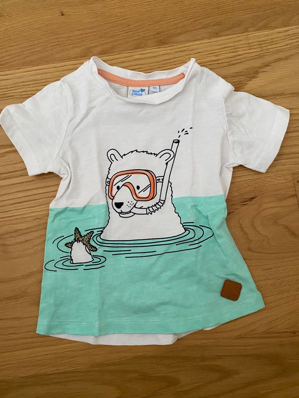 Camicie, Top & T-shirt: Mega herziges T-Shirt Gr 80 neuwertig – Usato da Trachslau venduto da M_Schmid81