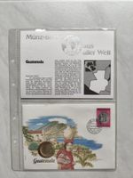 Münzbrief Guatemala 