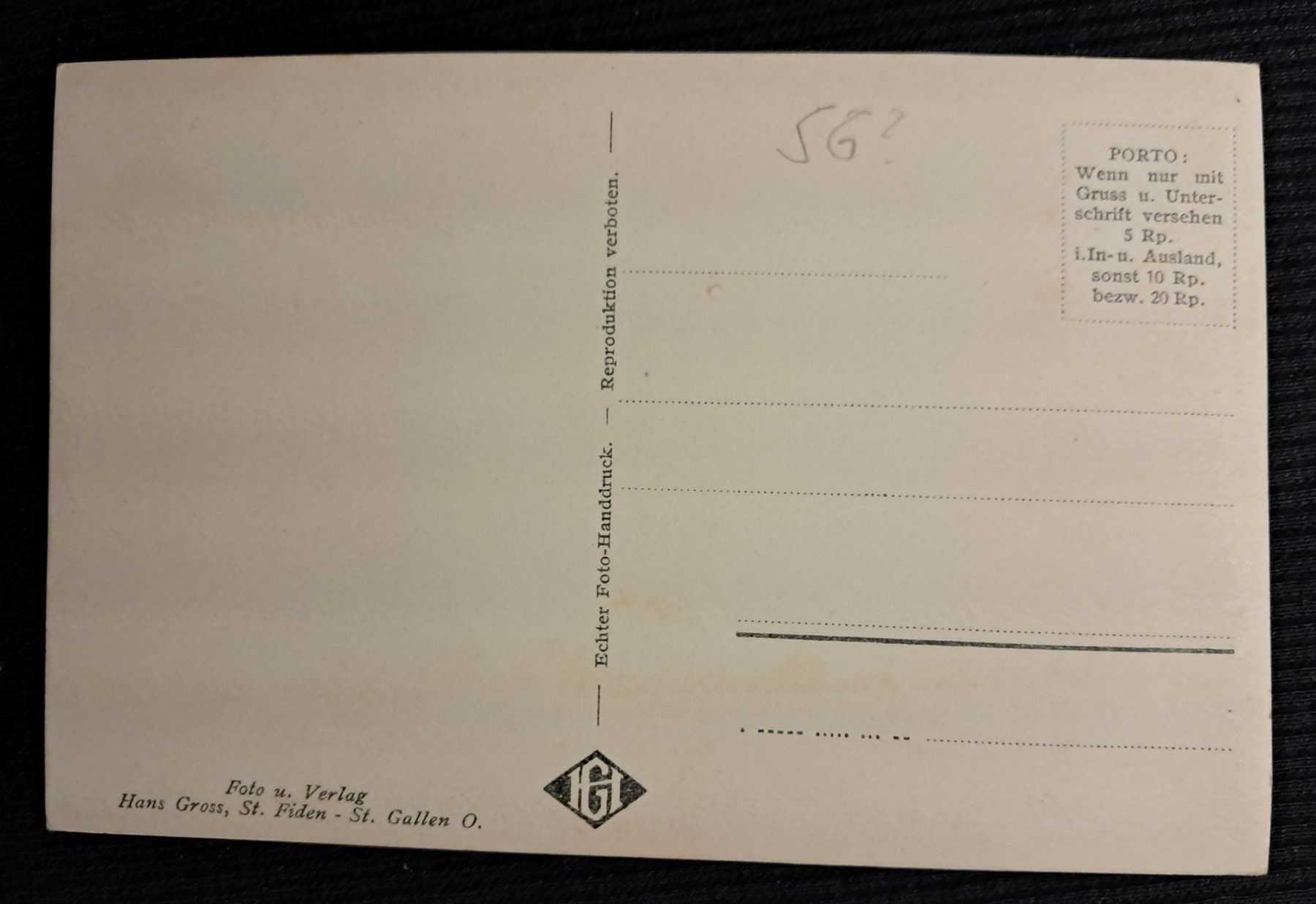Cartes postales: UMZUG - ST.GALLEN? – D'occasion à Ponto Valentino par giorgia06 1