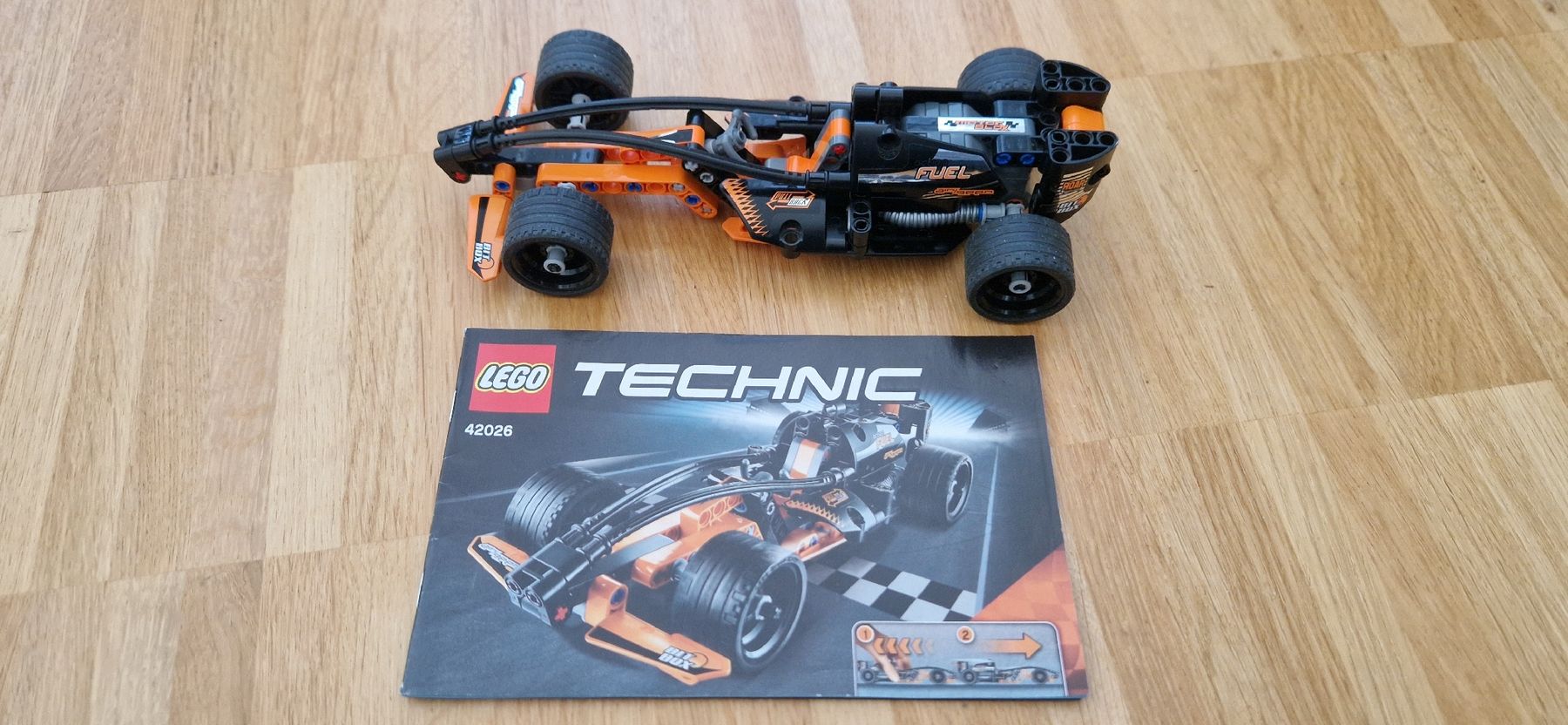 Lego Kit di costruzioni: Lego Technic 42026 Rennwagen, Pull-Back Funktion, komplett – Usato da Riehen venduto da Aconitum 1