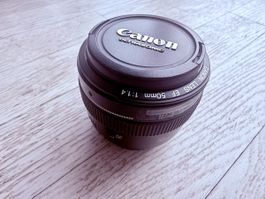 Canon EF 50mm f/1.4 USM Lens – Full Frame / DSLR