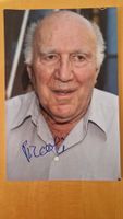 Michel Piccoli, Original Autogramm auf Grossfoto in Farbe