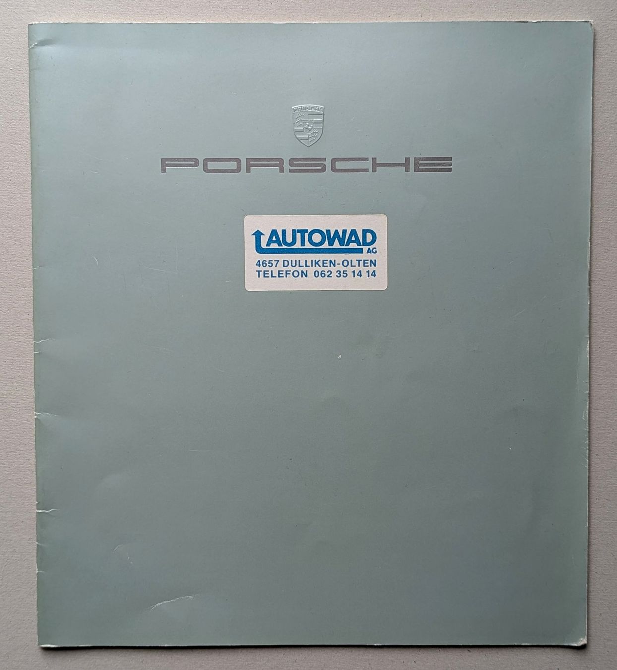 Porsche Dokumente: Originalkatalog "PORSCHE", Modellprogramm – Neu (gemäss Beschreibung) aus Olten von VanishingPoint.71