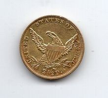 (1125) USA, 2½ Dollar 1837, rar, Gold