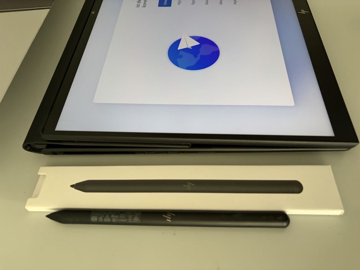 Hewlett Packard Notebooks: Elite Dragonfly Folio G3, mit Lederabdeckung, 13.5" – Gebraucht aus Gümligen von 55_44 4
