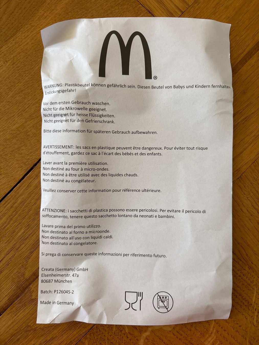 Behälter & Ähnliches: McDonalds Lunchbox NEU – Neu und originalverpackt aus Genève von Livsonman 4