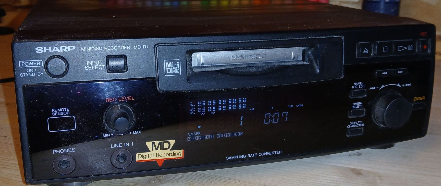 Minidisc: Enregistreur MiniDisc Sharp MD-R1 – Usato da La Chaux-de-Fonds venduto da miami-vice1985