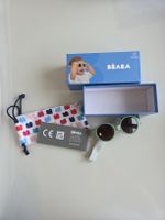 Baby Sonnenbrille Beaba grün mit Etui neuwertiger Zustand