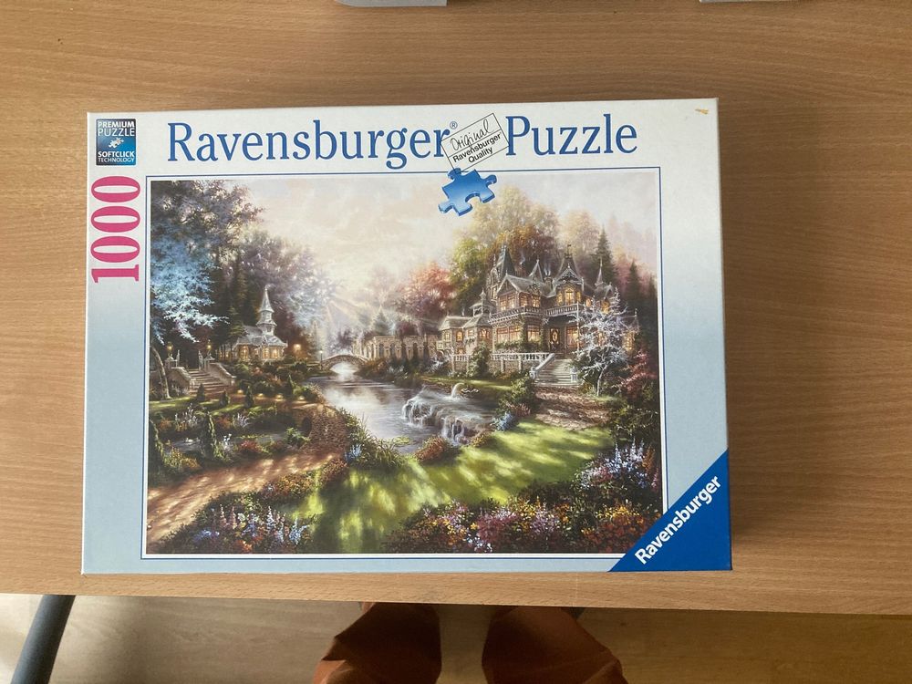 Ravensburger Puzzle 1000 Teile (Gebraucht) in Muhen für CHF 5 – mit ...