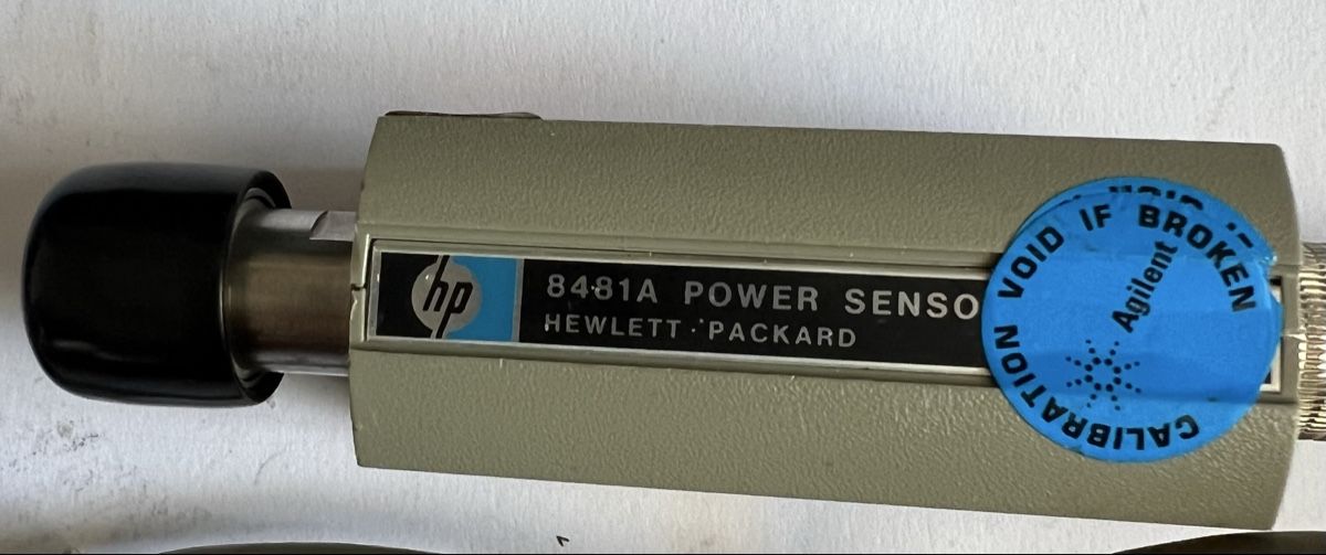 Hewlett Packard Misurare: HP 8481A Power Sensor 18 GHz Hewlett Packard HF Sensor top  – Usato da Oberhofen Thun'see venduto da SwissTreasure 3