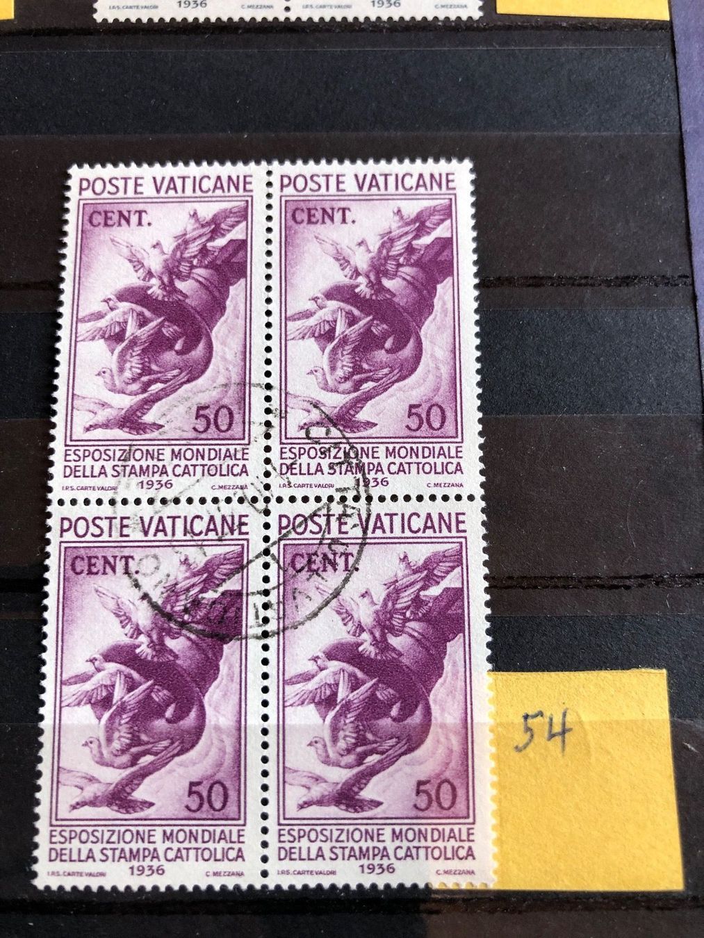 Alle Briefmarken: Briefmarken Vaticane – Gebraucht aus Strada von Betflo 3