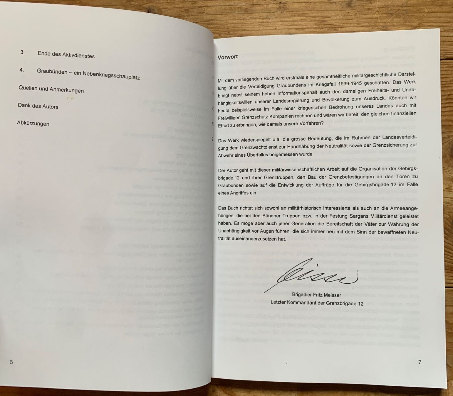 Bücher: Buch Die Verteidigung Graubündens im Kriegsfall – Gebraucht aus Goldingen von Bergler012 4