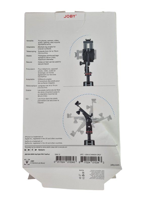 Joby Trépieds & Accessoires: JOBY GripTight Pro Stativ – Neuf (Voir description) à Wangen b. Olten par Restwert_Wangen 4