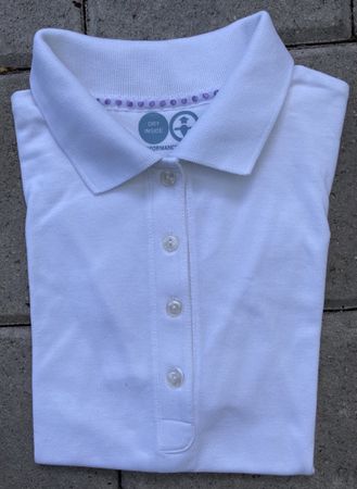Polo Shirt Gr. 38 weiss Neu