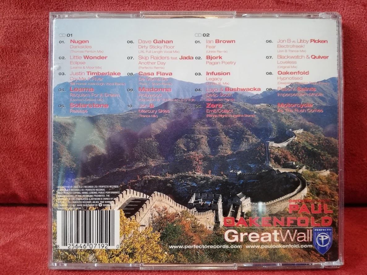 CDs: Paul Oakenfold Great Wall 2 CDs – Gebraucht aus Zofingen von noise123 1