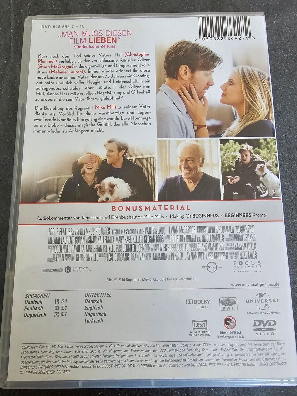 Alle DVDs: DVD - Beginners (Komödie mit Ewan McGregor) – Gebraucht aus Biberist von Foolio0 1