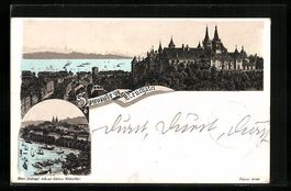 Litho Neuchâtel, Teilansicht, Uferparti
