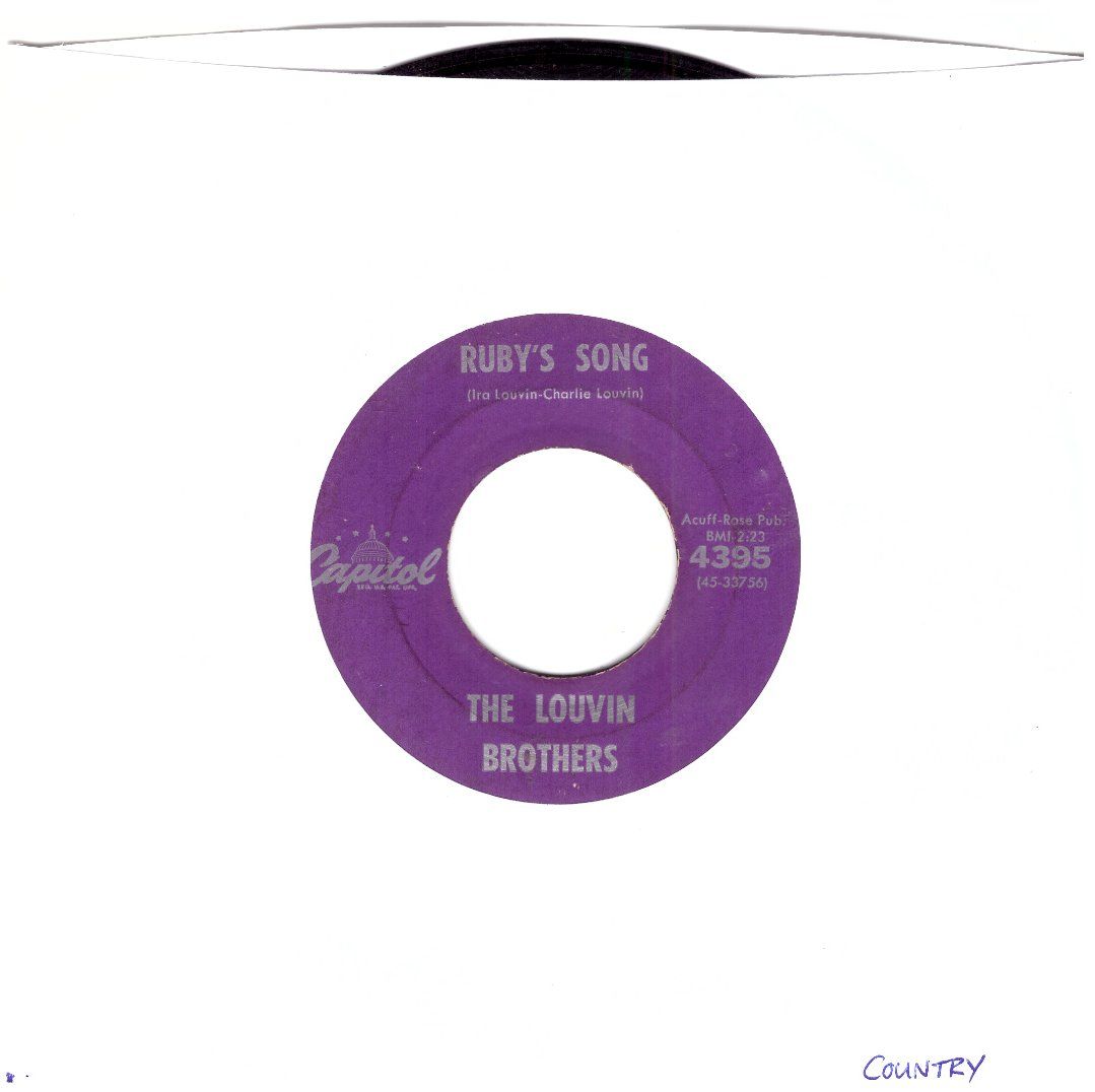 Dischi in vinile: THE LOUVIN BROTHERS – Usato da Bassersdorf venduto da house-of-vinyl