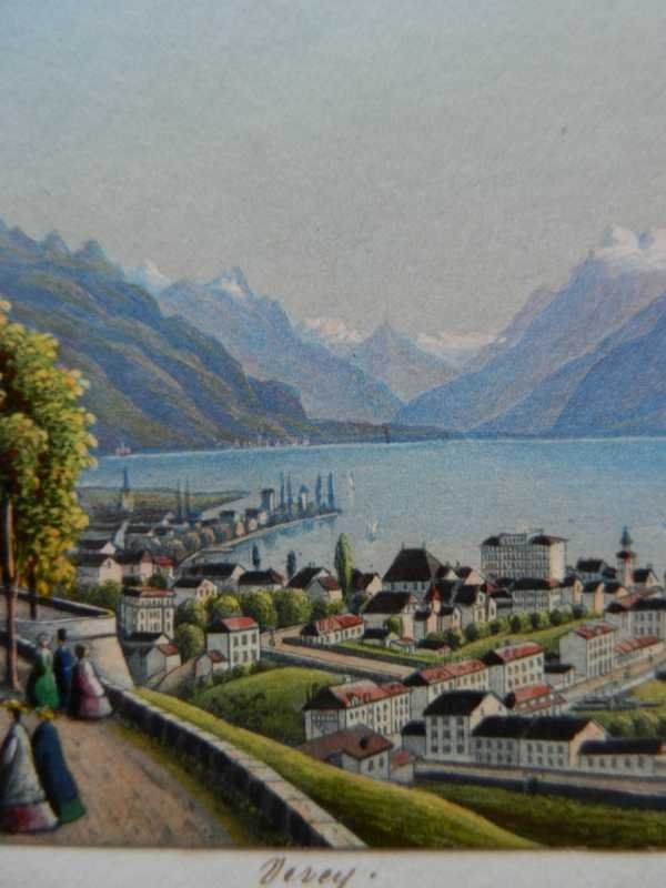 Gravures: Vevey cdv von Dikenmann – D'occasion à Risch par Rischli15 6