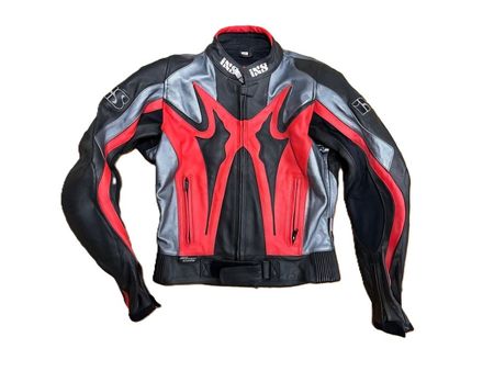 IXS Leder Damen Töff / Motorrad Jacke Gr. 36 mit Protektoren