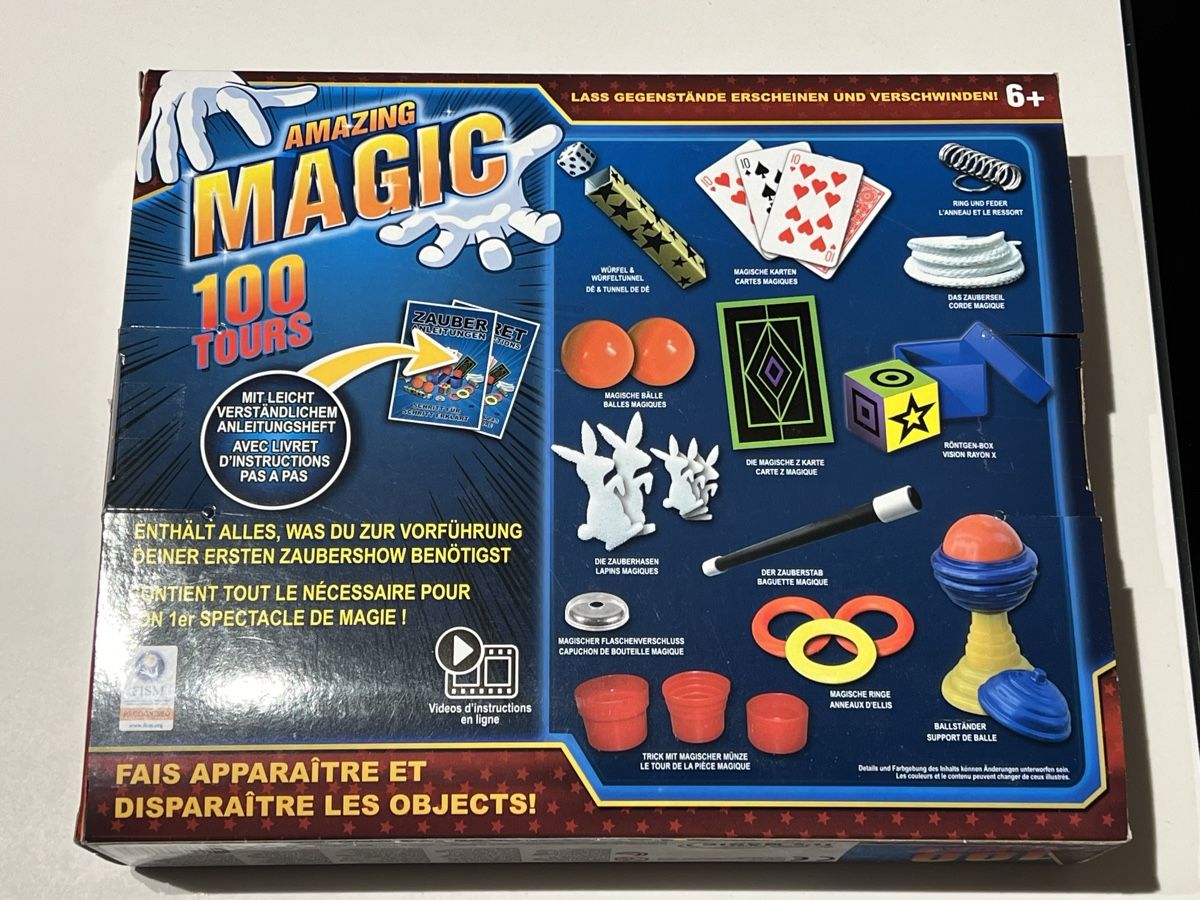 Giocattoli: Amazing Magic 100 Tricks Zauberkasten – Usato da Emmenbrücke venduto da Hasen 1