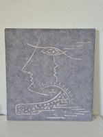 Carl Bucher (1935-2015) grosses Gemälde (Sand)