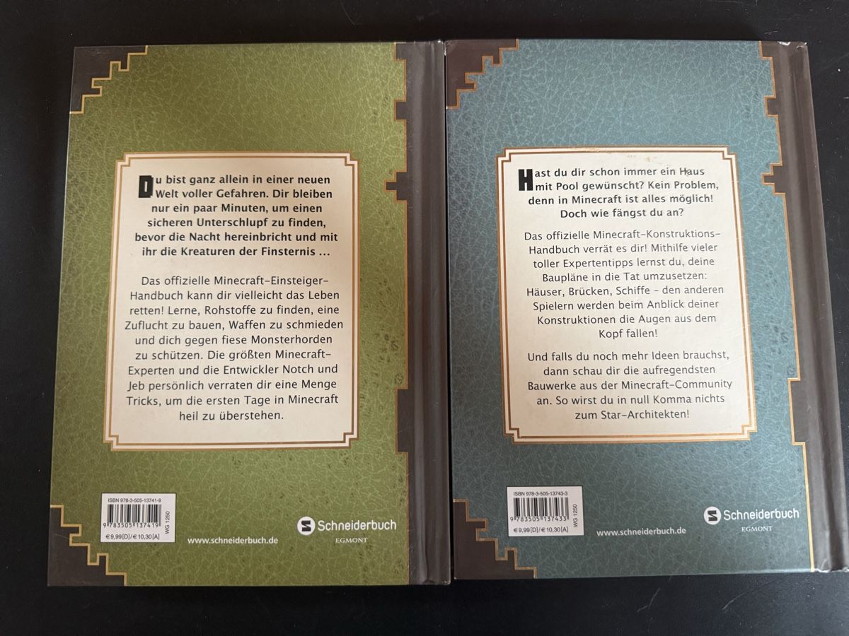Livres: Minecraft Handbuch – Neuf (Voir description) à Thalwil par MB-7 1