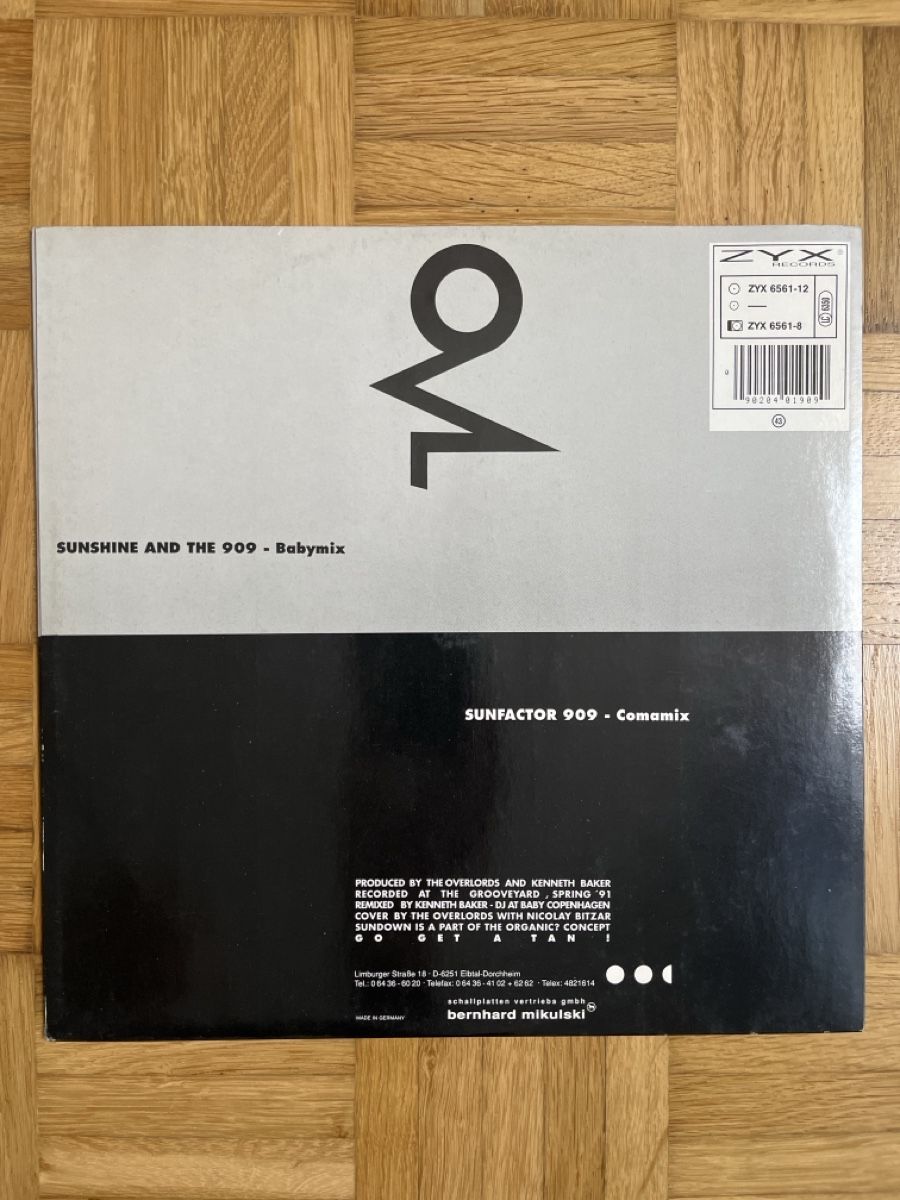 Schallplatten: The Overlords Techno / New Beat Vinyl – Gebraucht aus Wangen b. Olten von break72 1