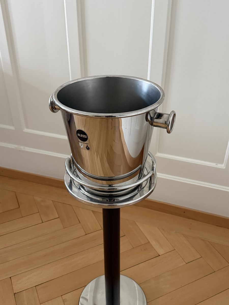 Alessi Autres: Alessi Champagner Kühler mit Ständer Neu – Neuf (Voir description) à Thun par haaskin 2
