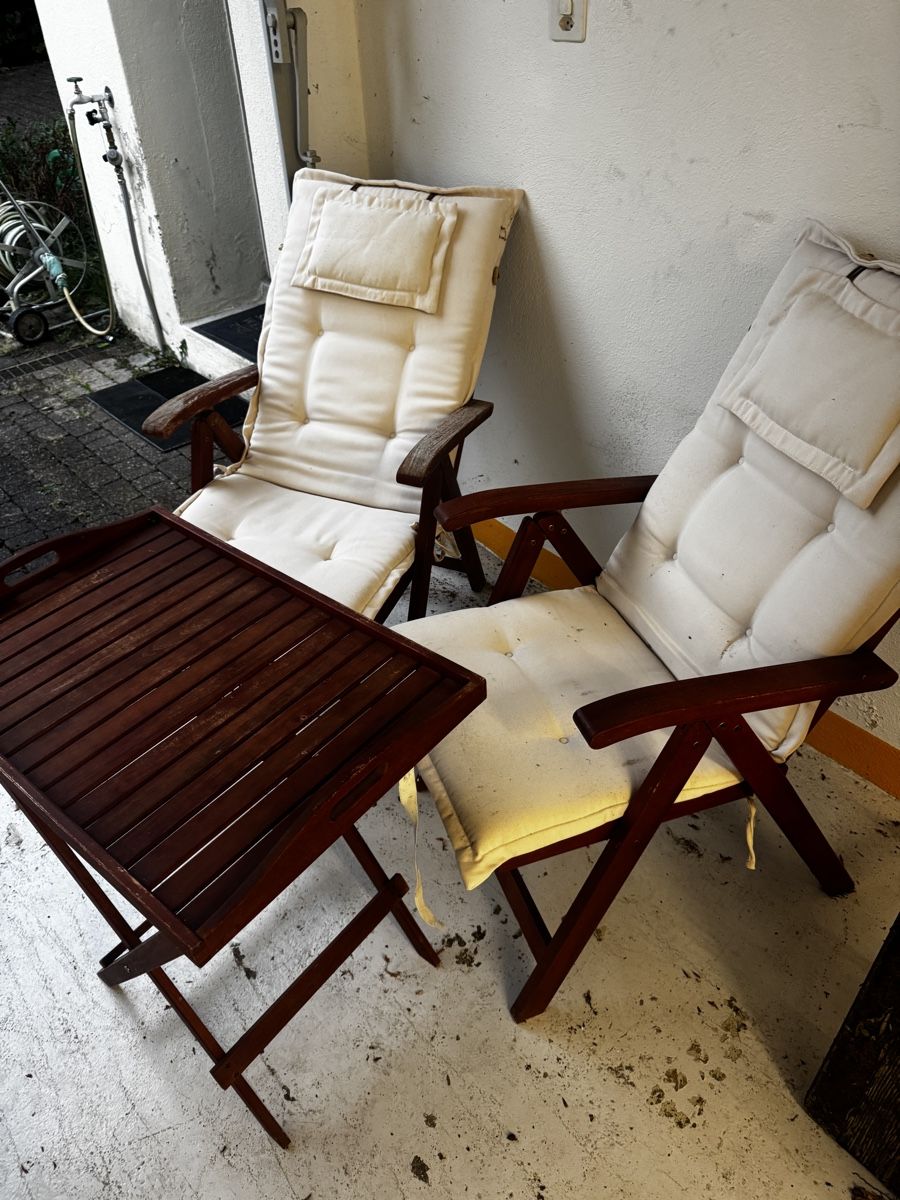 Tische: Gartentisch Set – Gebraucht aus Zürich von Leined 1