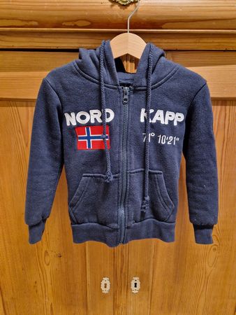 Sweatjacke / Kapuzenjacke Gr 2-3 jährig, ca. Gr. 98 Nordkapp