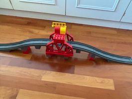 LEGO DUPLO Eisenbahn Brücke 3774 Eisenbahnbrücke mit Zubehör
