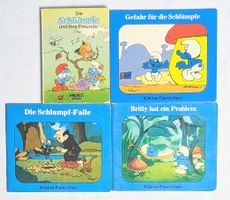 4x Vintage Büchlein - Die Schlümpfe - Schlumpf - Peyo