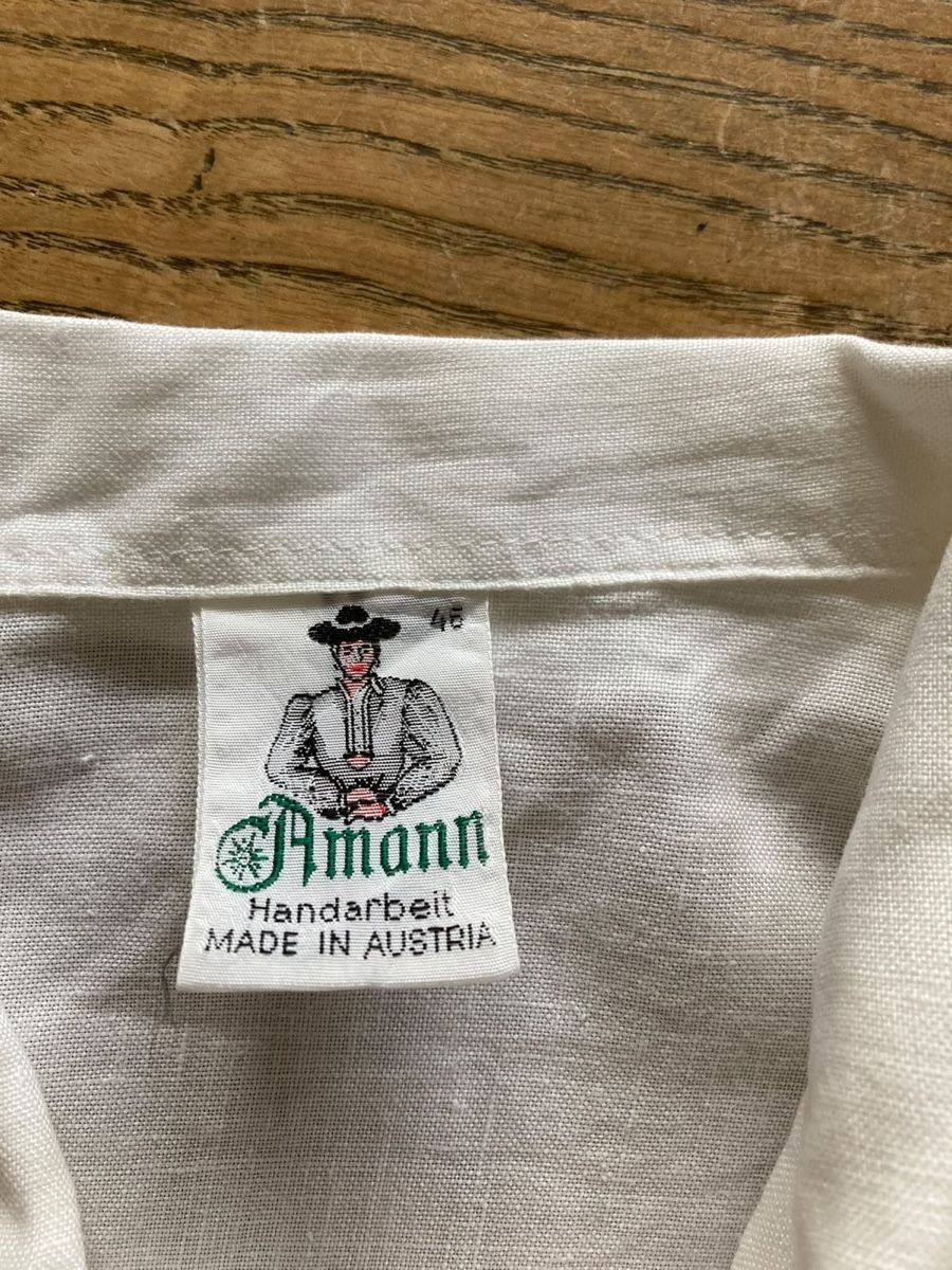 Camicette: Trachtenbluse Leinen Gr. 46/XL – Nuovo (secondo la descrizione) da Rickenbach ZH venduto da Vanijo 3