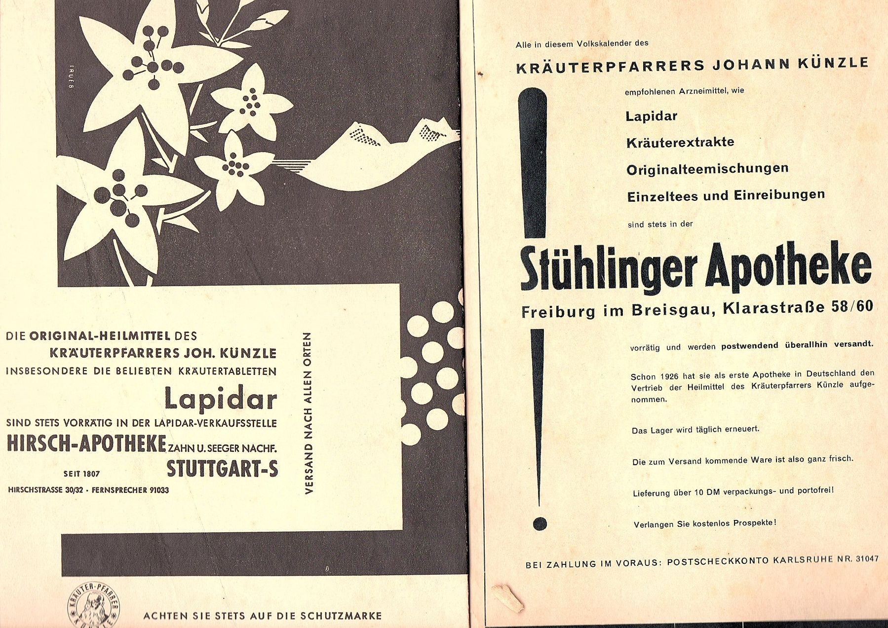 Kalender: Kalender Volkskalender 1956 – Gebraucht aus Mörschwil von aik_x8mc 1