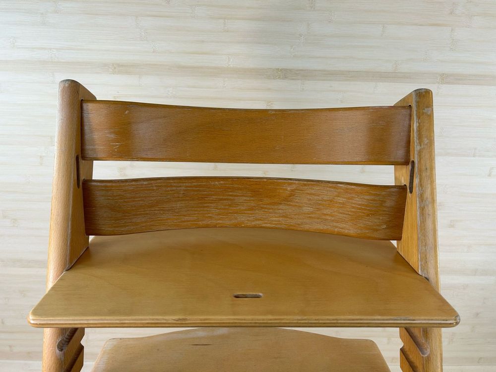 Stokke® Tripp Trapp inkl. Kissen & Holzbügel / Buche 6
