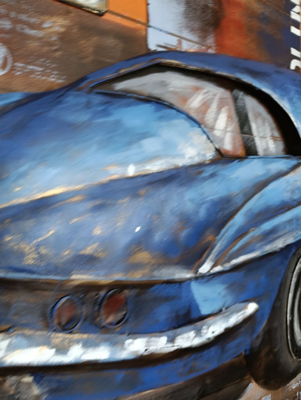 Foto & Immagini: Corvette C2 Bild 3D auf Holz – Usato da Eiken venduto da Jblat 1