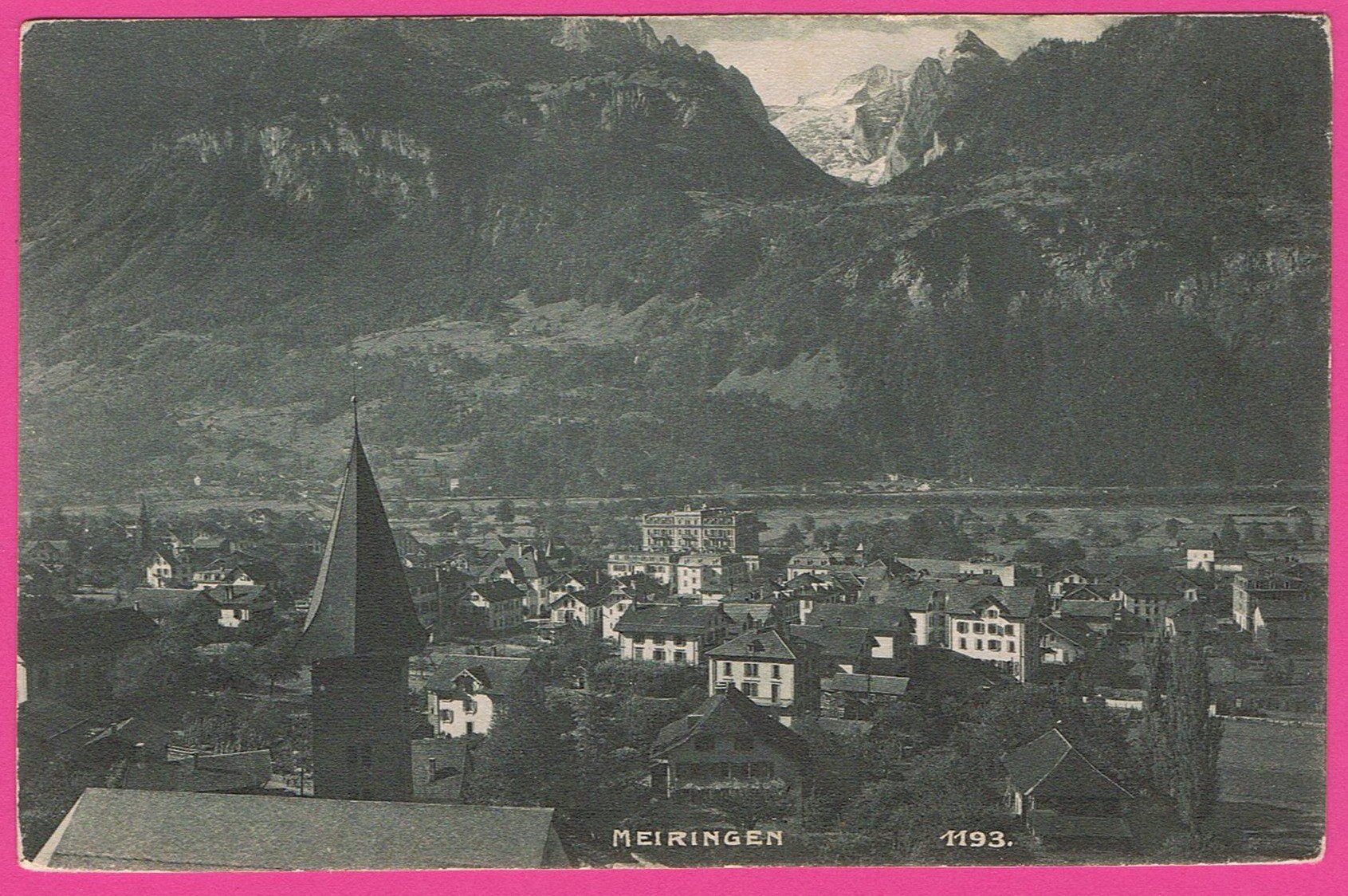 Cartes postales: Meiringen – D'occasion à Einsiedeln par dillie