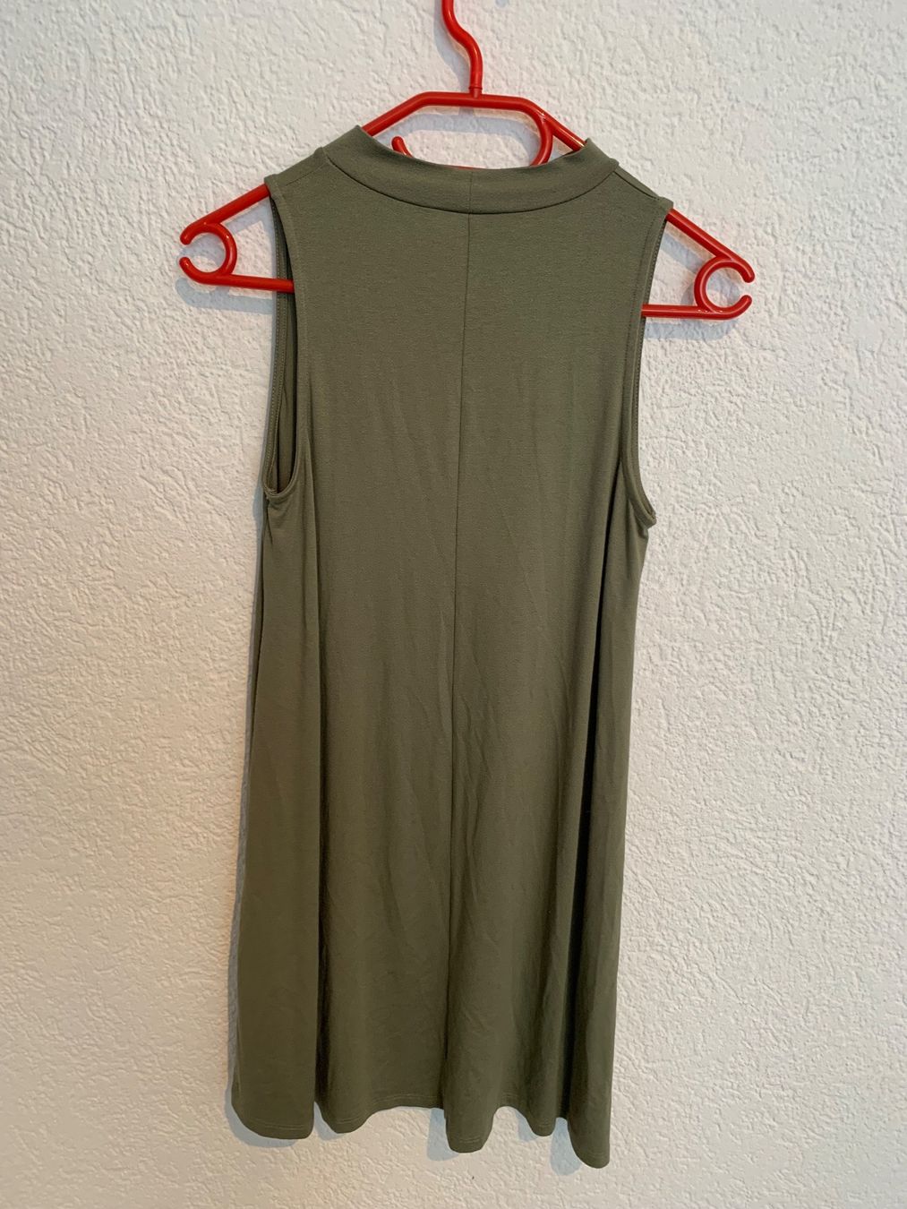 Vestiti: Pull & Bear Kleid olive olivgrün Gr. S – Usato da Fislisbach venduto da KolibriSecondhand 4