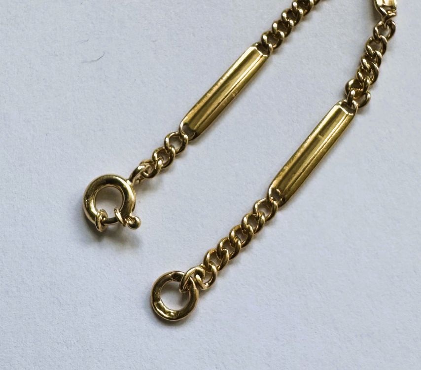 Panzerkette 18Karat Gelbgold "Fantasie" 3
