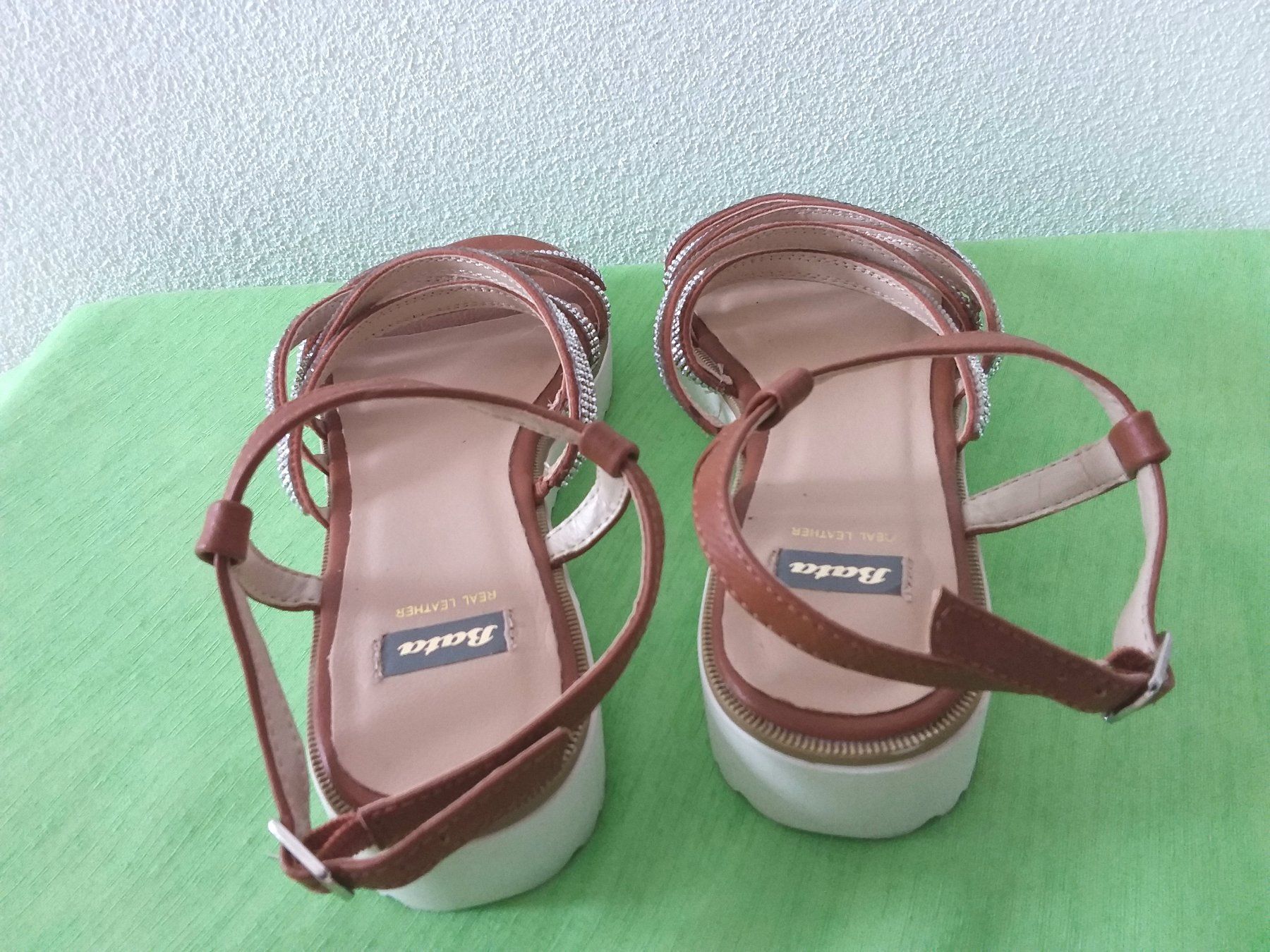 Scarpe da donna: Glitzer Sandalen, Gr 38, NEU – Usato da Uitikon Waldegg venduto da Risibisi7 3