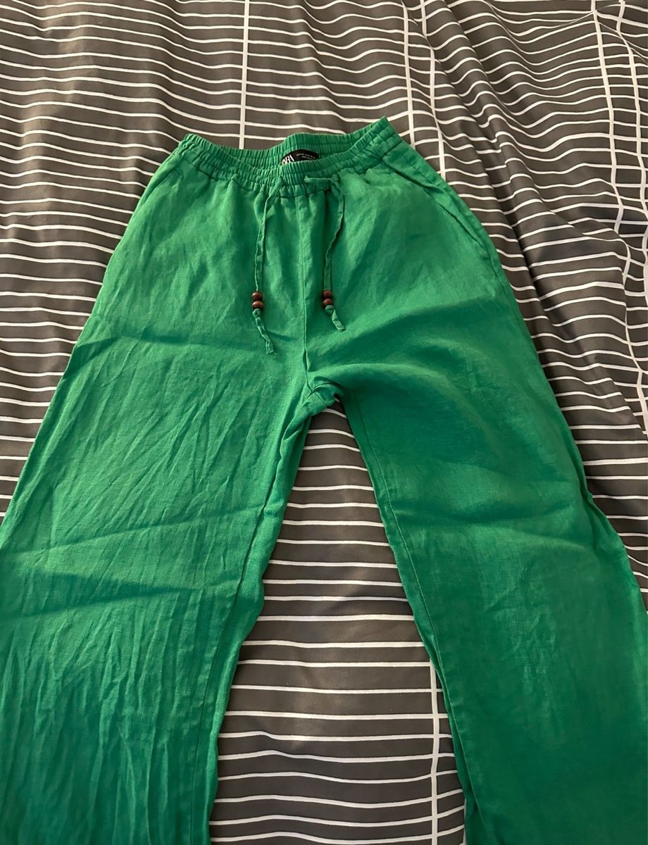 Zara Pantalons: Zara Leinenhose – D'occasion à Zürich par sanela1122