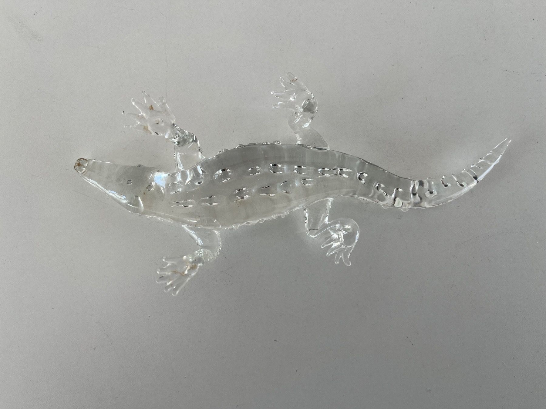 Statuette: Krokodil aus Glas – Usato da Wetzikon ZH venduto da seli03 7