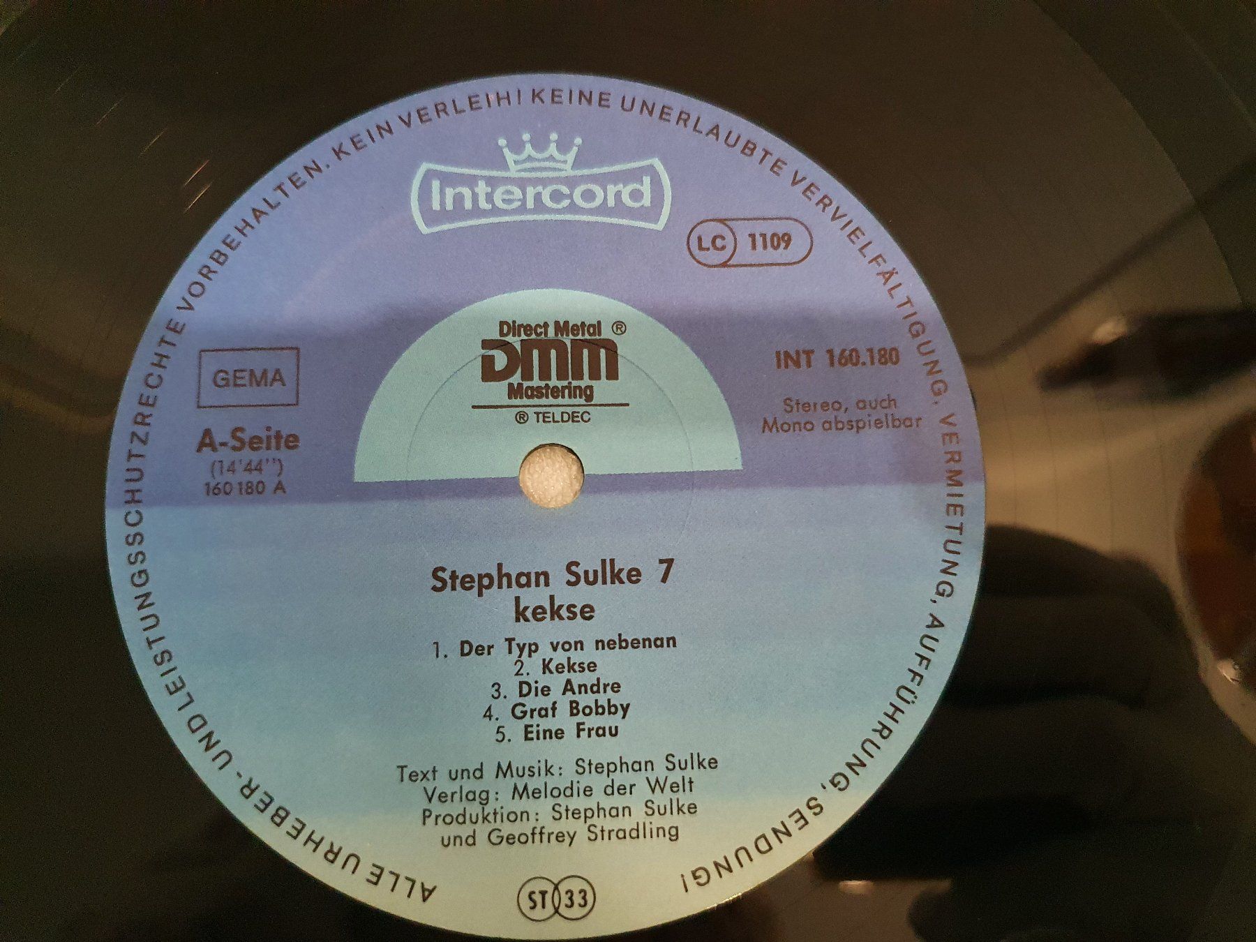 Dischi in vinile: Stephan Sulke – Stephan Sulke 7 - Kekse – Usato da Uster venduto da Vinyl-Leidenschaft 3
