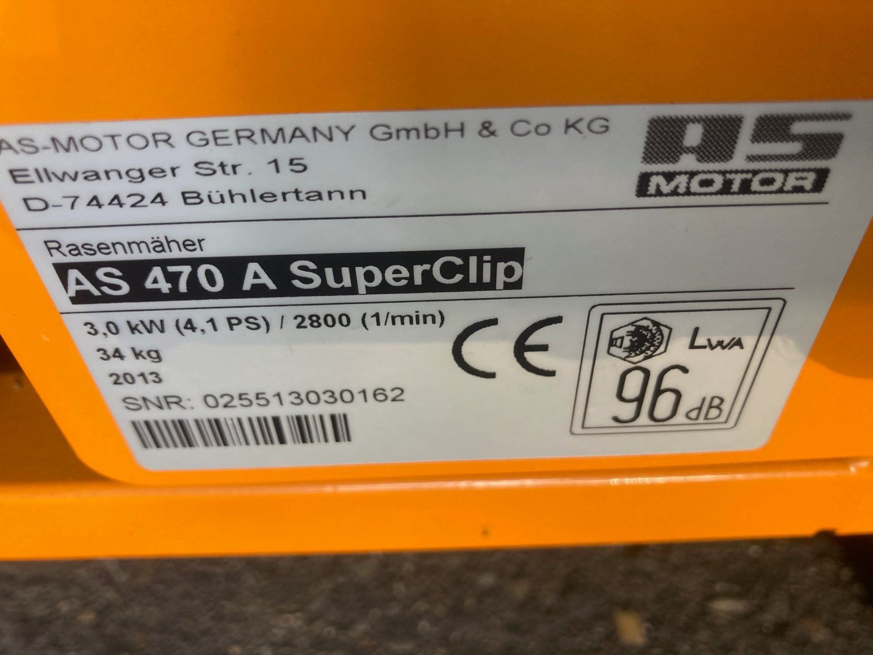 AS-Motor Rasenmäher: Mulchmäher AS 470 Super Clip – Neu (gemäss Beschreibung) aus Neuenkirch von Heiniag 3