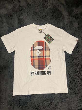 Bathing Ape T-Shirt Weiss Grösse M neu