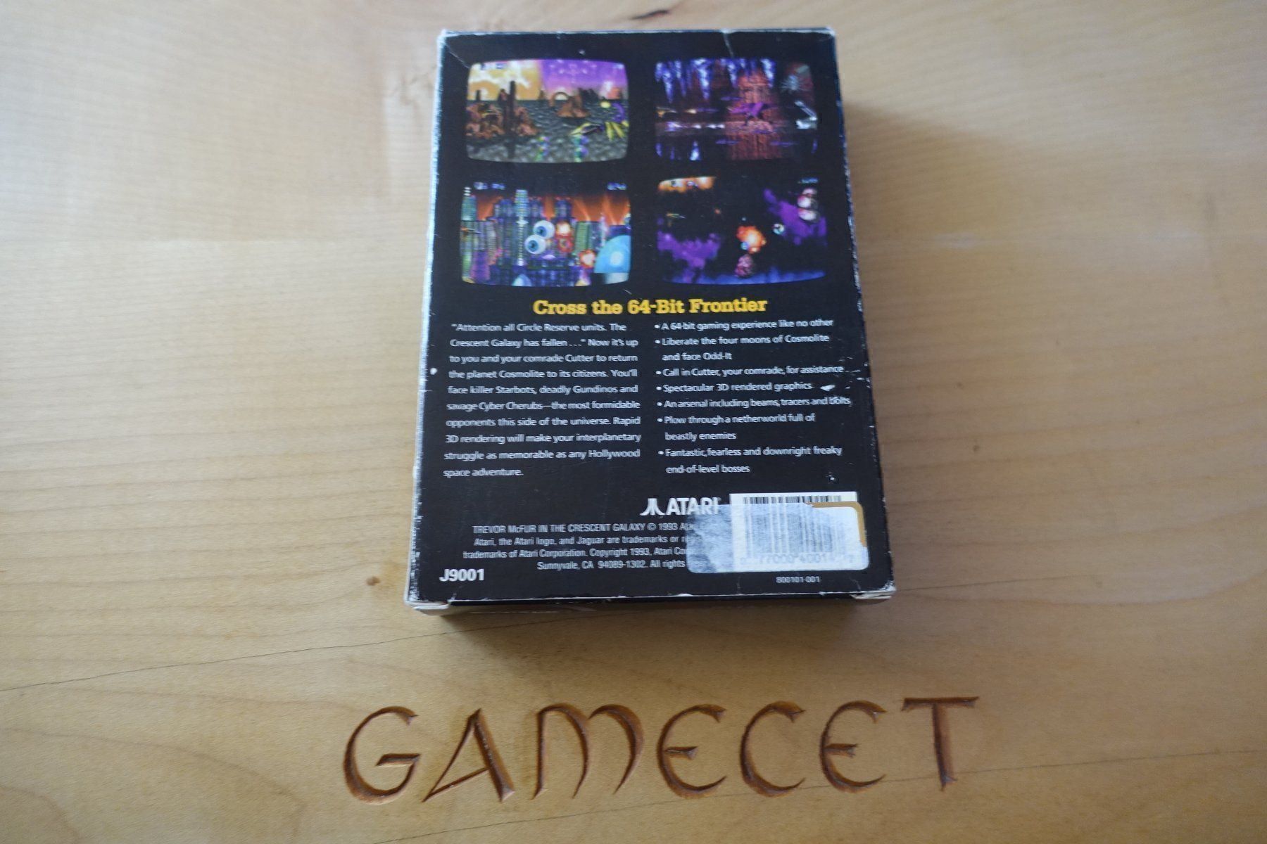 Atari Giochi: Trevor McFur in Crescent Galaxy Jaguar – Usato da Steinach venduto da Gamecet 5