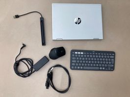 HP Pro Book x360 435 G7 inkl. Zubehör