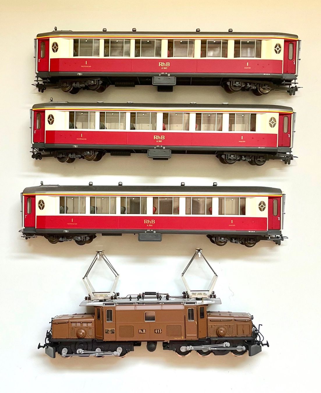 Bemo Modelleisenbahnen: BEMO RhB H0m – Defekt aus Bleiken von hbw45