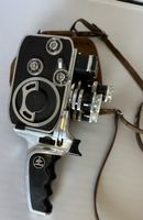 Bolex Paillard D8L 8mm Filmkamera mit 3 Objektiven, Griff &